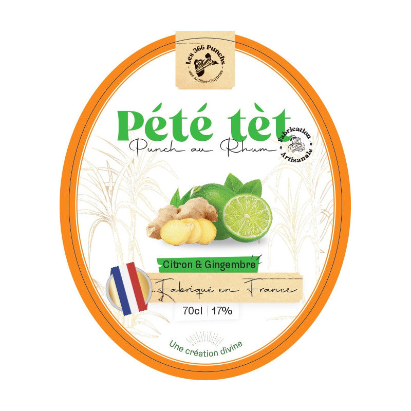 Pété Tét – Citron & Gingembre