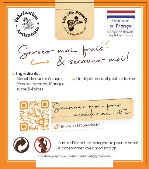 Ka ou fè - Passion, Ananas & mangue