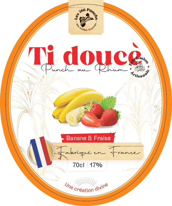 Ti doucè - Banane & fraise